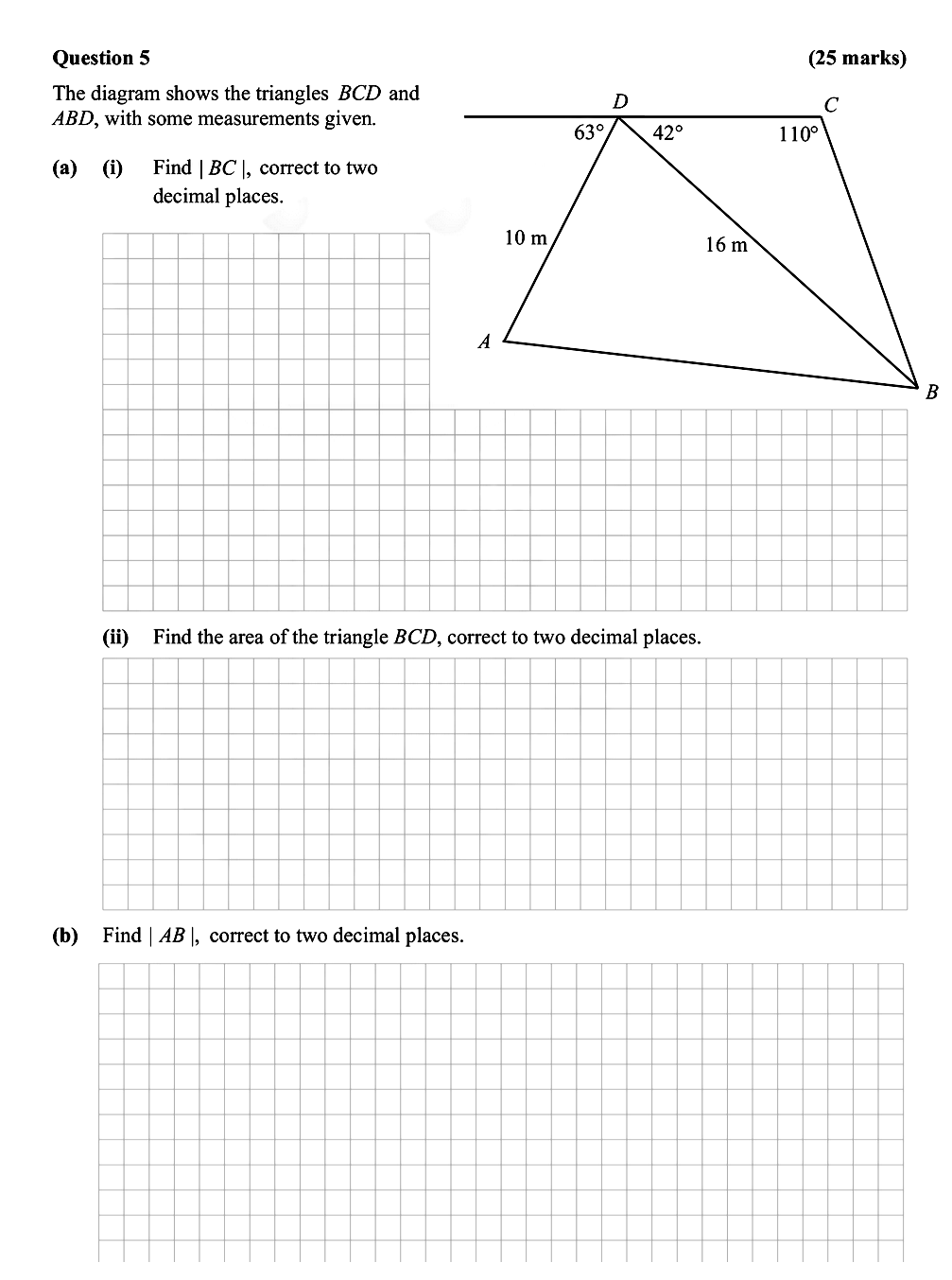 The-diagram-shows-the-triangles-BCD-and-ABD,-with-some-measurements-given-Leaving Cert Mathematics-Question 5-2015.png