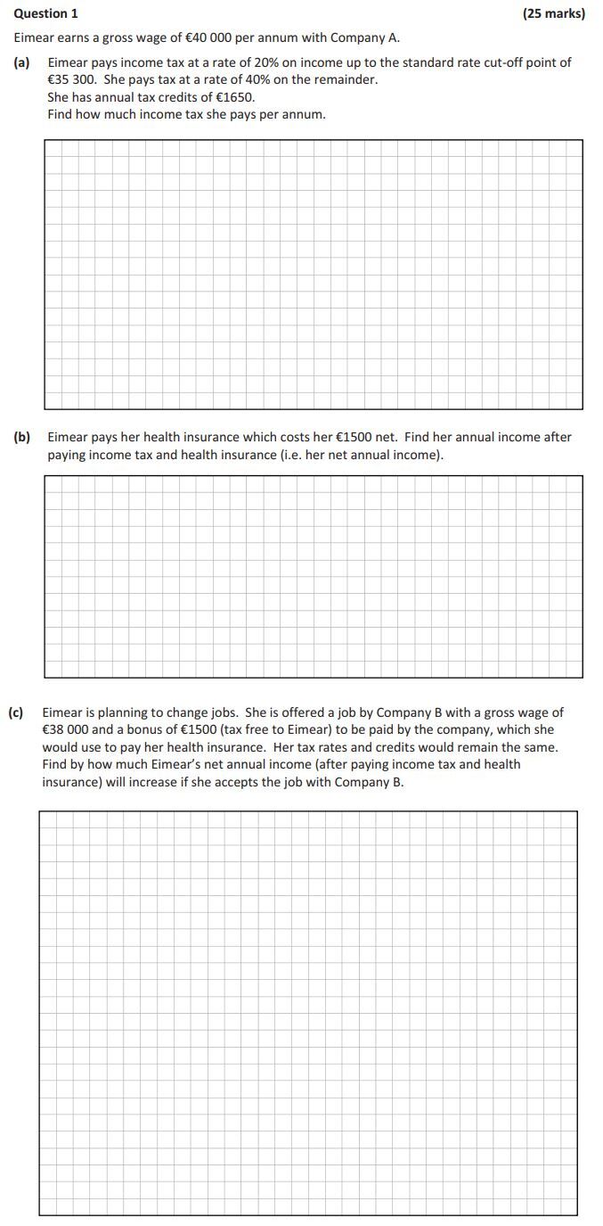 Eimear-earns-a-gross-wage-of-€40-000-per-annum-with-Company-A-Leaving Cert Mathematics-Question 1-2019.png