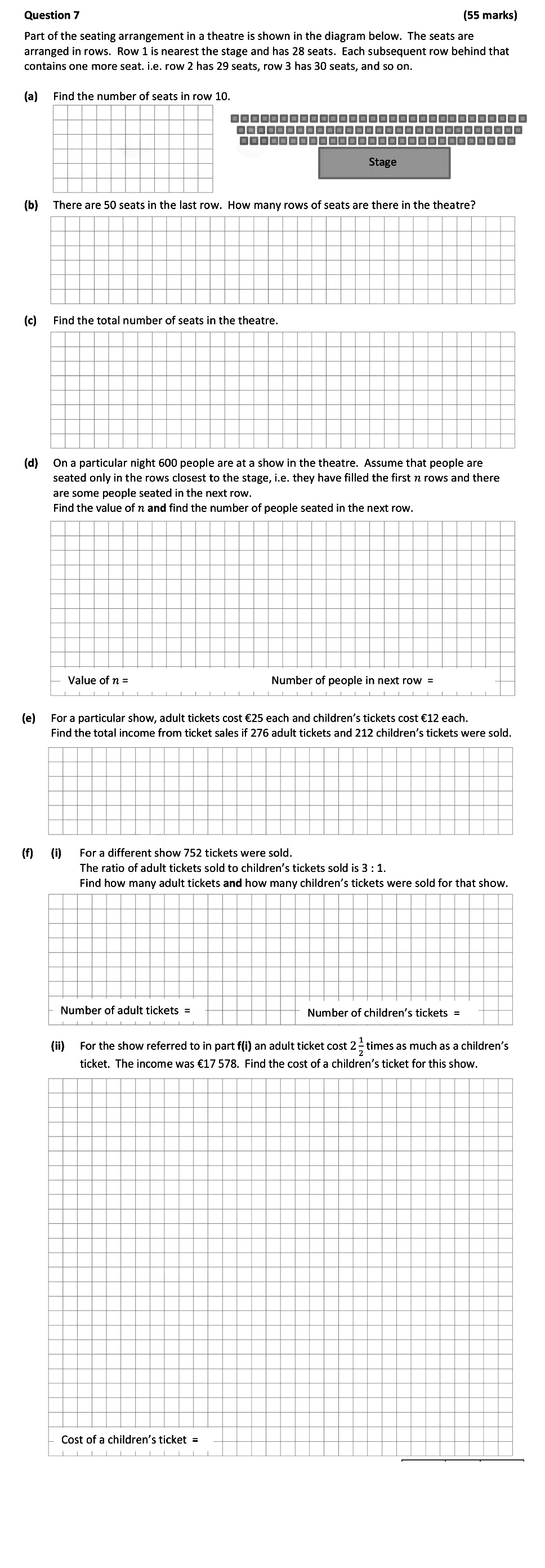 Parts-of-the-seating-arrangement-in-a-theatre-is-shown-in-the-diagram-below-Leaving Cert Mathematics-Question 7-2018.png