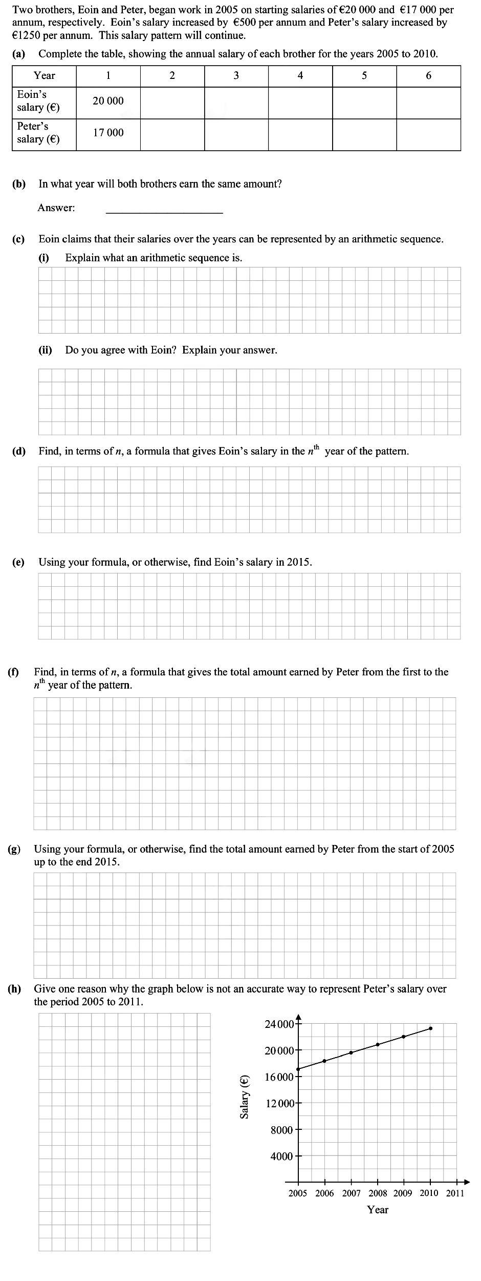 Two-brothers,-Eoin-and-Peter,-began-work-in-2005-on-starting-salaries-of-€20,000-and-€17,000-per-annum,-respectively-Leaving Cert Mathematics-Question Question 1-2013.png