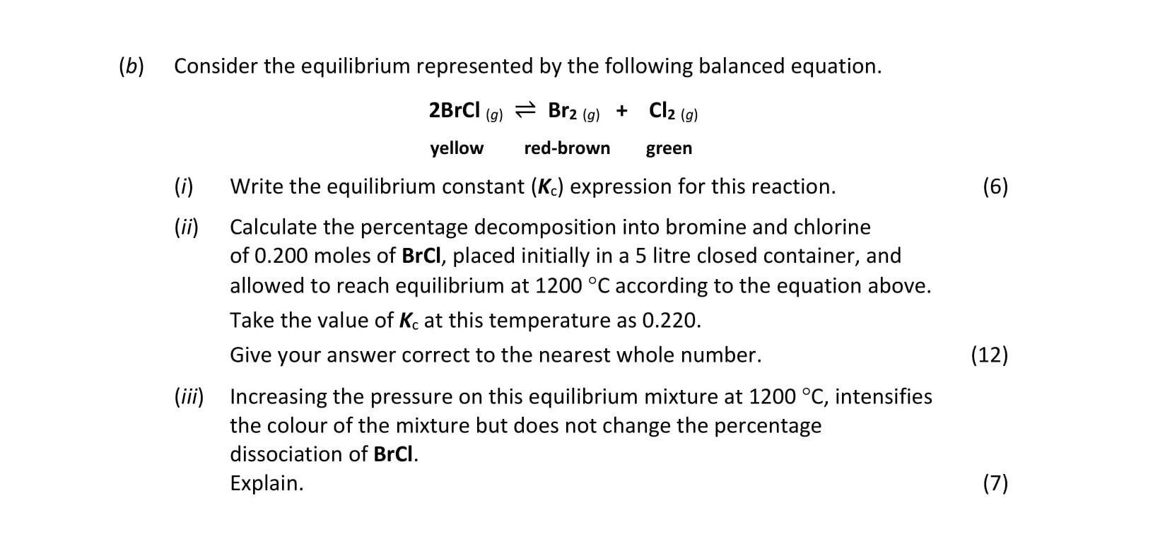 Consider-the-equilibrium-represented-by-the-following-balanced-equation-Leaving Cert Chemistry-Question b-2019.png