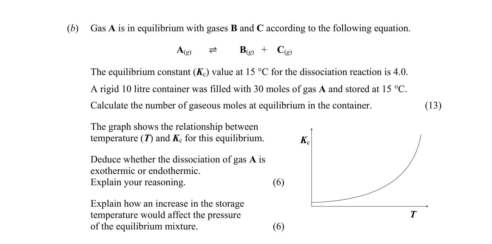 Gas-A-is-in-equilibrium-with-gases-B-and-C-according-to-the-following-equation-Leaving Cert Chemistry-Question b-2015.png