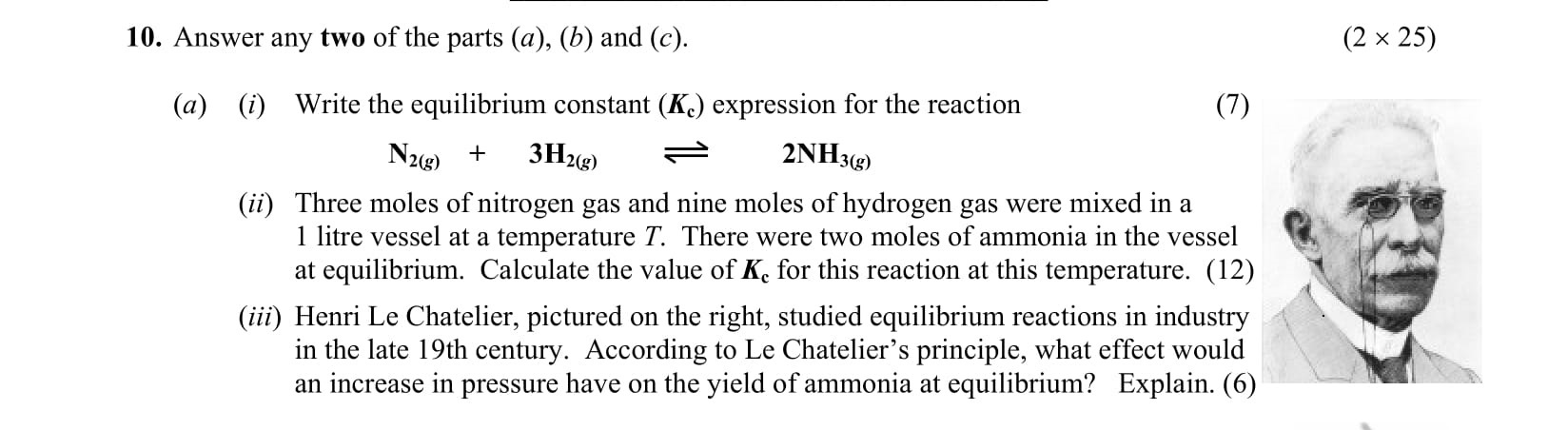10.-Answer-any-two-of-the-parts-(a),-(b)-and-(c)-Leaving Cert Chemistry-Question 10-2007.png