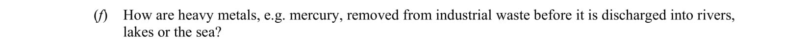 How-are-heavy-metals,-e.g-Leaving Cert Chemistry-Question 1-2004.png