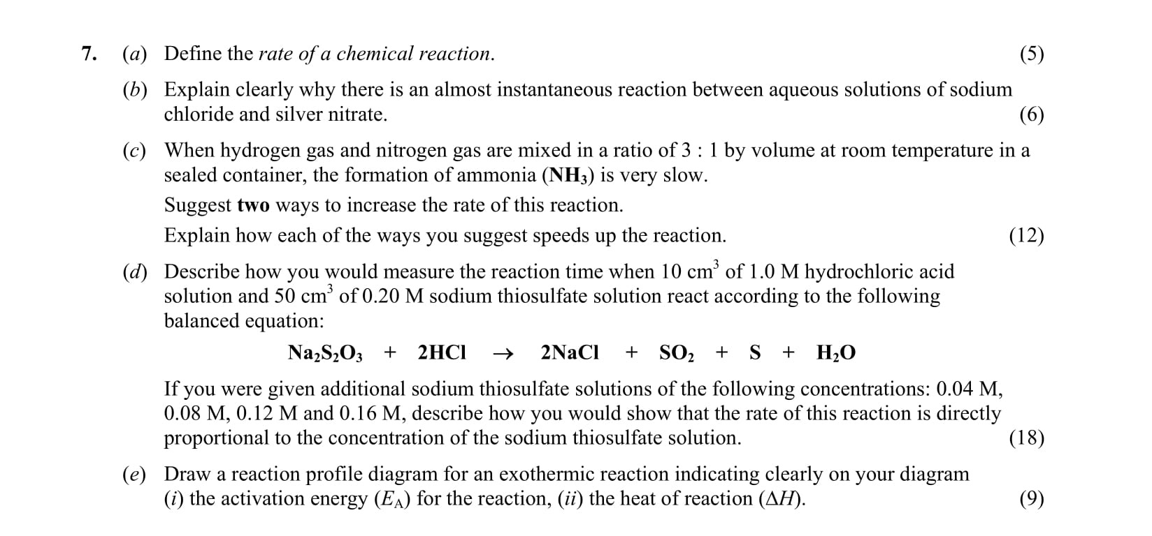 7.-(a)-Define-the-rate-of-a-chemical-reaction-Leaving Cert Chemistry-Question 7-2013.png