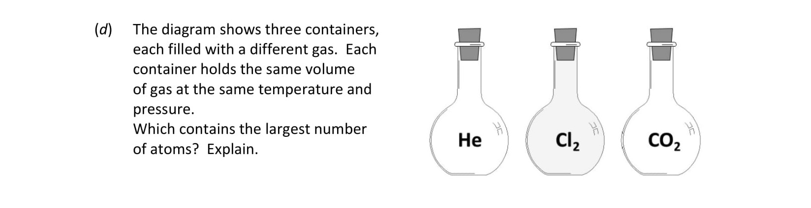 The-diagram-shows-three-containers,-each-filled-with-a-different-gas-Leaving Cert Chemistry-Question d-2021.png