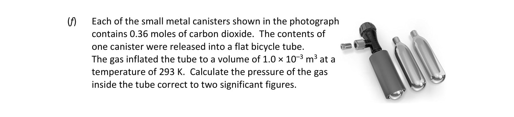Each-of-the-small-metal-canisters-shown-in-the-photograph-contains-0.36-moles-of-carbon-dioxide-Leaving Cert Chemistry-Question f-2020.png
