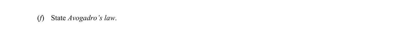State-Avogadro's-law.-Leaving Cert Chemistry-Question 1-2004.png