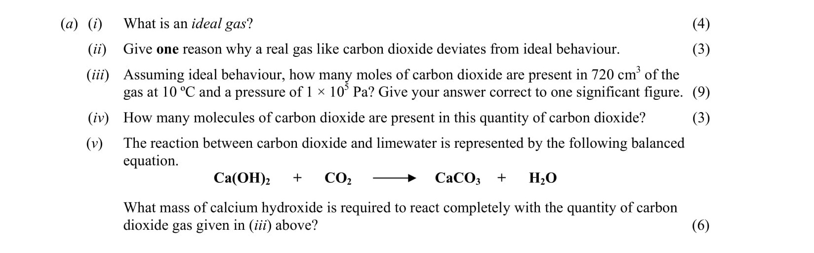 What-is-an-ideal-gas?--Give-one-reason-why-a-real-gas-like-carbon-dioxide-deviates-from-ideal-behaviour-Leaving Cert Chemistry-Question a-2006.png
