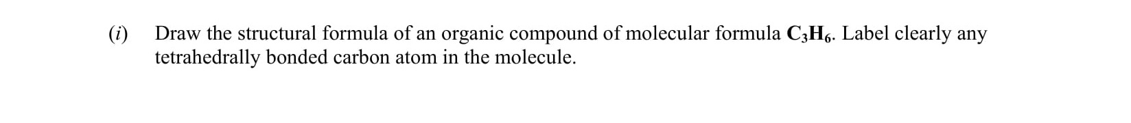 Draw-the-structural-formula-of-an-organic-compound-of-molecular-formula-C4H10-Leaving Cert Chemistry-Question (i)-2005.png