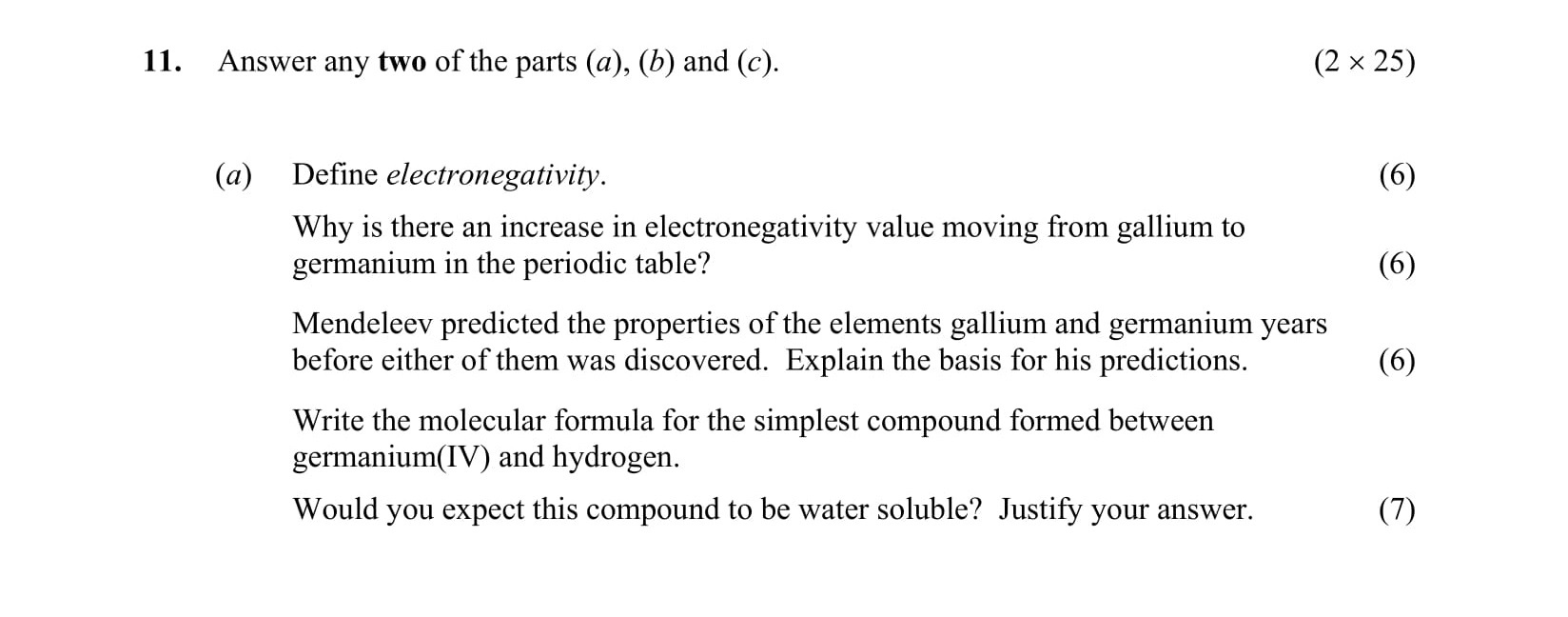 Define-electronegativity-Leaving Cert Chemistry-Question 11-2015.png
