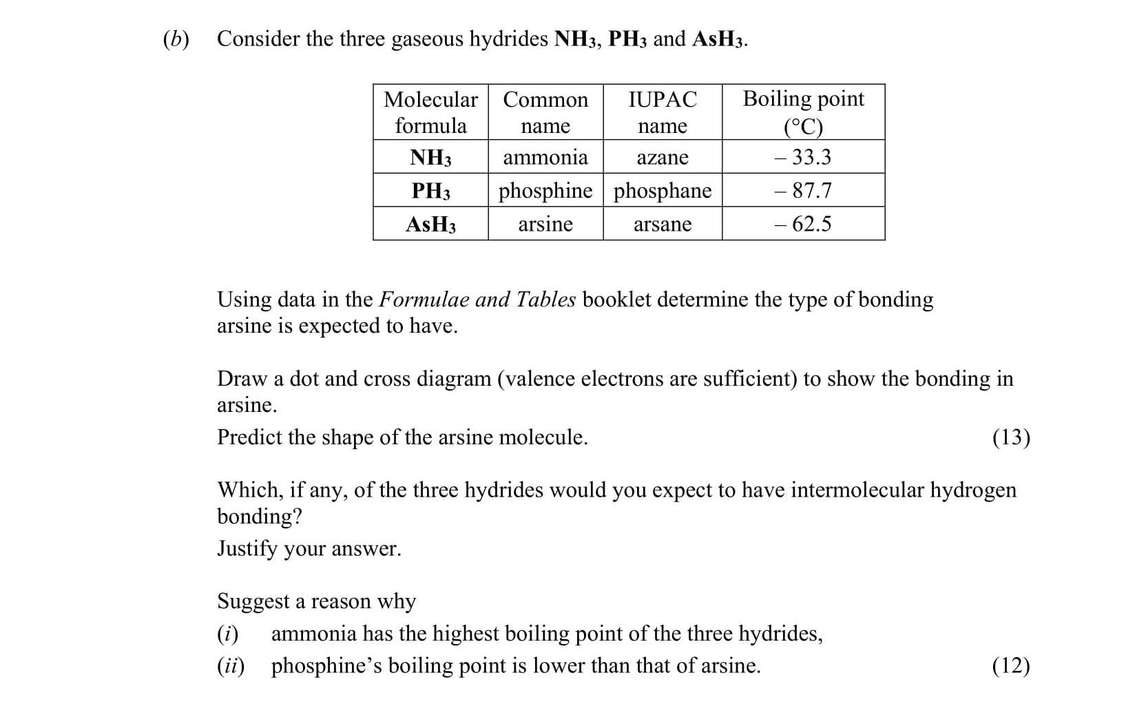 Consider-the-three-gaseous-hydrides-NH₃,-PH₃-and-AsH₃-Leaving Cert Chemistry-Question b-2016.png