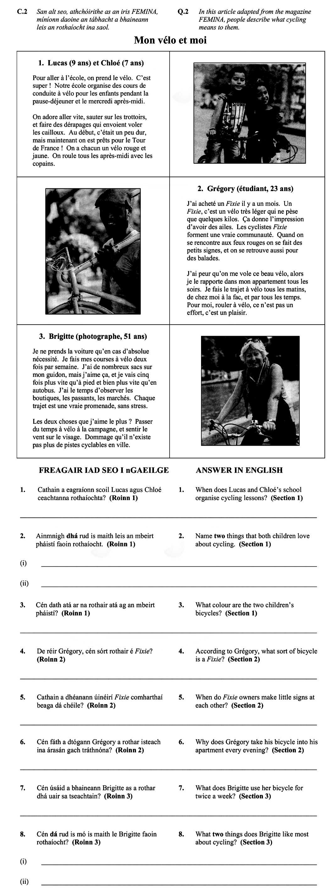 In-this-article-adapted-from-the-magazine-FEMINA,-people-describe-what-cycling-means-to-them-Leaving Cert French-Question Q.2-2014.png
