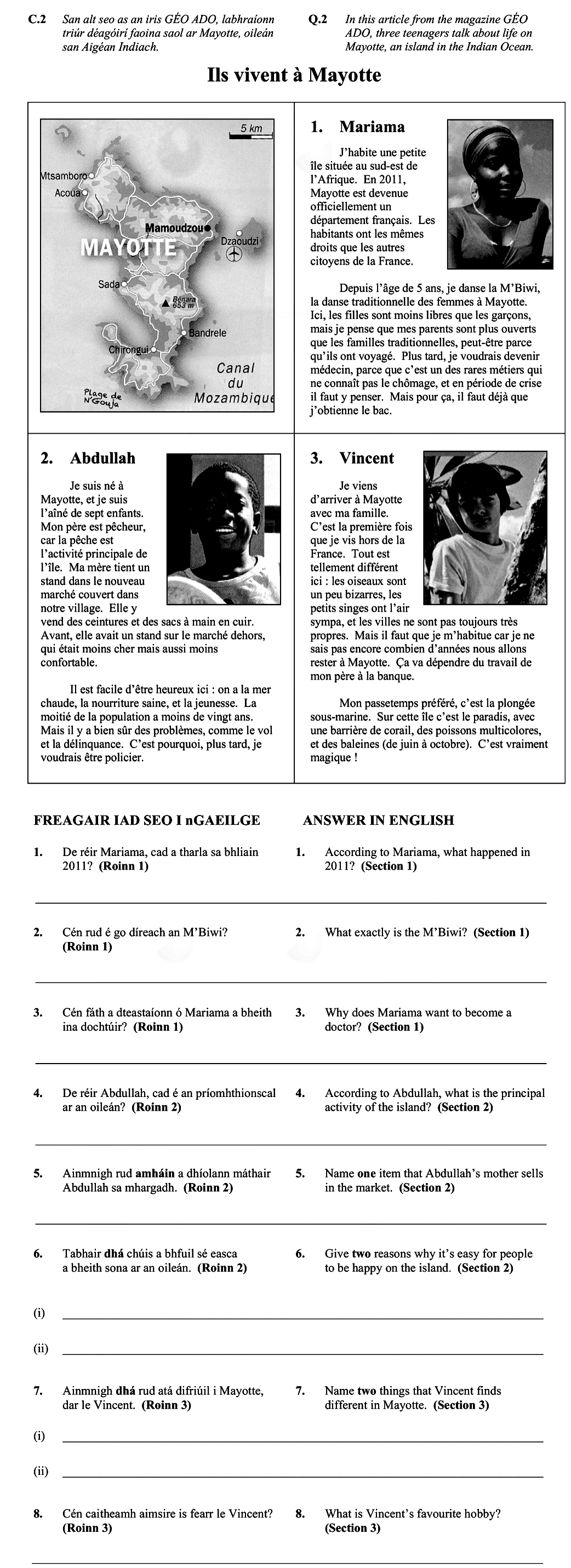 In-this-article-from-the-magazine-GÉO-ADO,-three-teenagers-talk-about-life-on-Mayotte,-an-island-in-the-Indian-Ocean-Leaving Cert French-Question Q2-2013.png