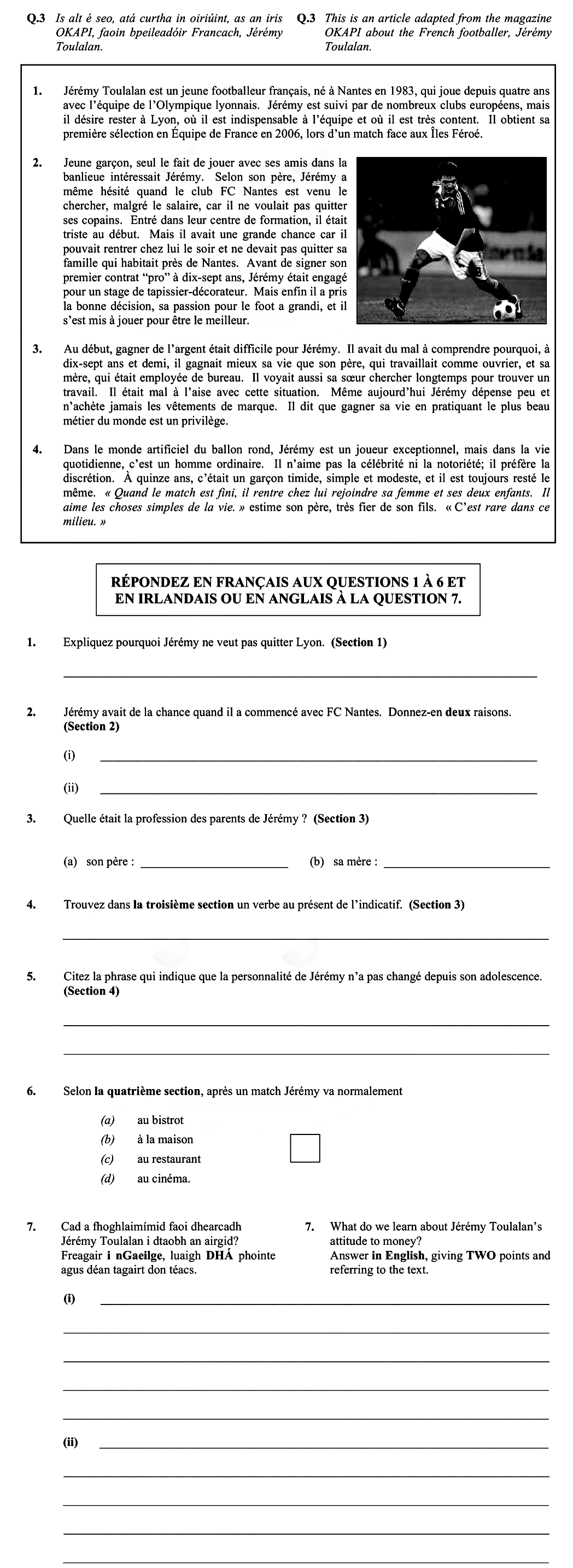 1.-Expliquez-pourquoi-Jérémy-ne-veut-pas-quitter-Lyon-Leaving Cert French-Question 3-2010.png