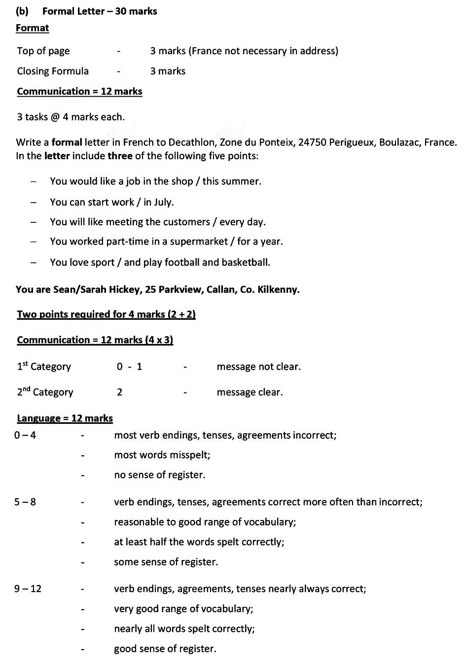 Écrivez-une-lettre-formelle-en-français-à-Decathlon,-Zone-du-Ponteix,-24750-Perigueux,-Boulazac,-France-Leaving Cert French-Question 3(b)-2021.png