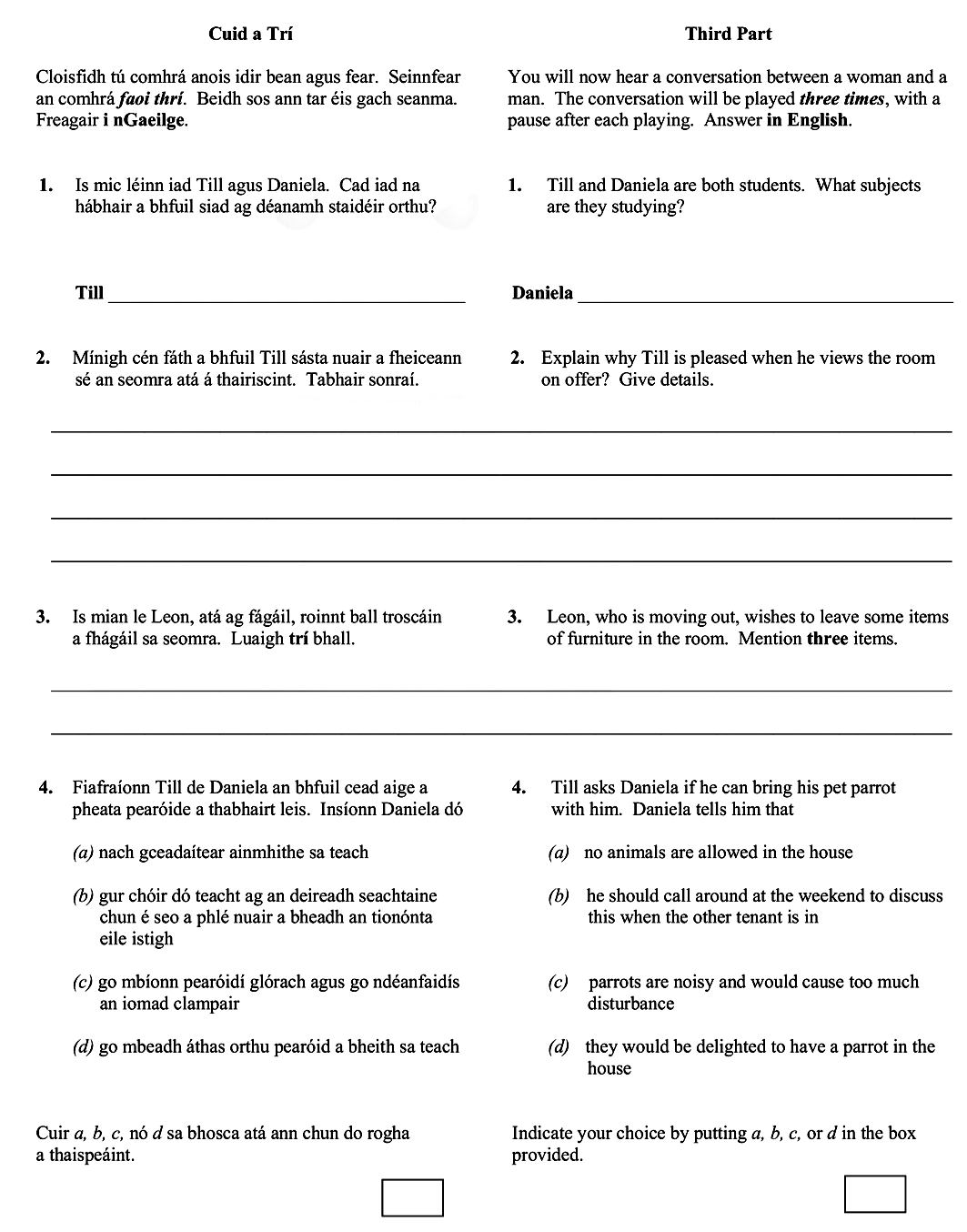 Cuirfidh-tú-comhrá-anois-idir-bean-agus-fear-Leaving Cert German-Question 3-2010.png