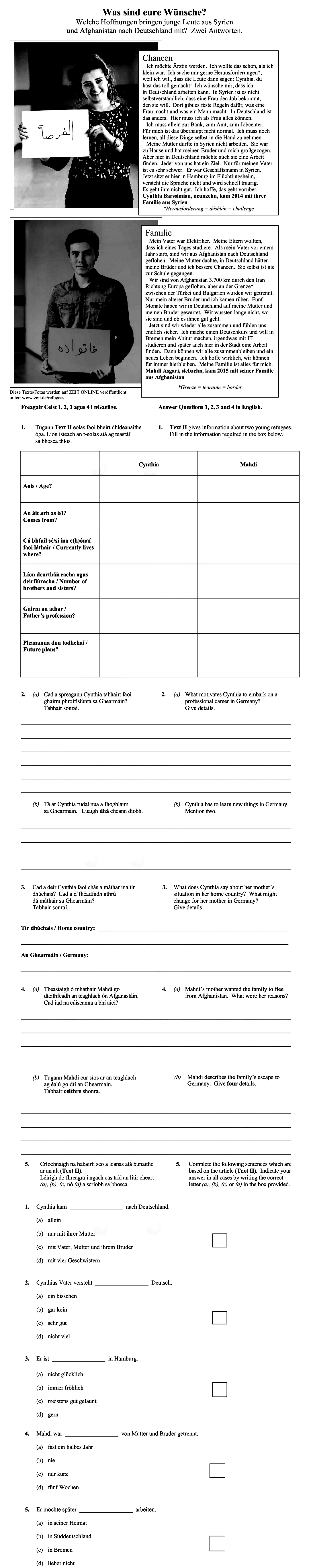 1.-Text-il-gives-information-about-young-refugees-Leaving Cert German-Question 1-2016.png