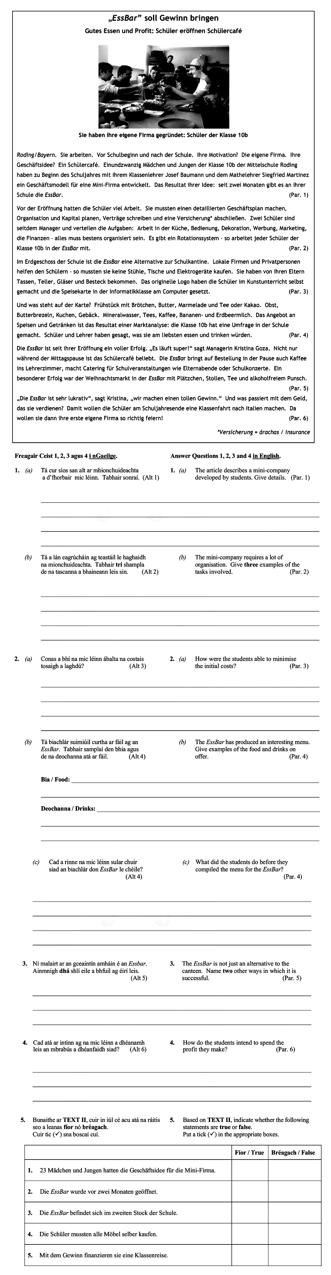 The-article-describes-a-mini-company-developed-by-students-Leaving Cert German-Question 1-2014.png