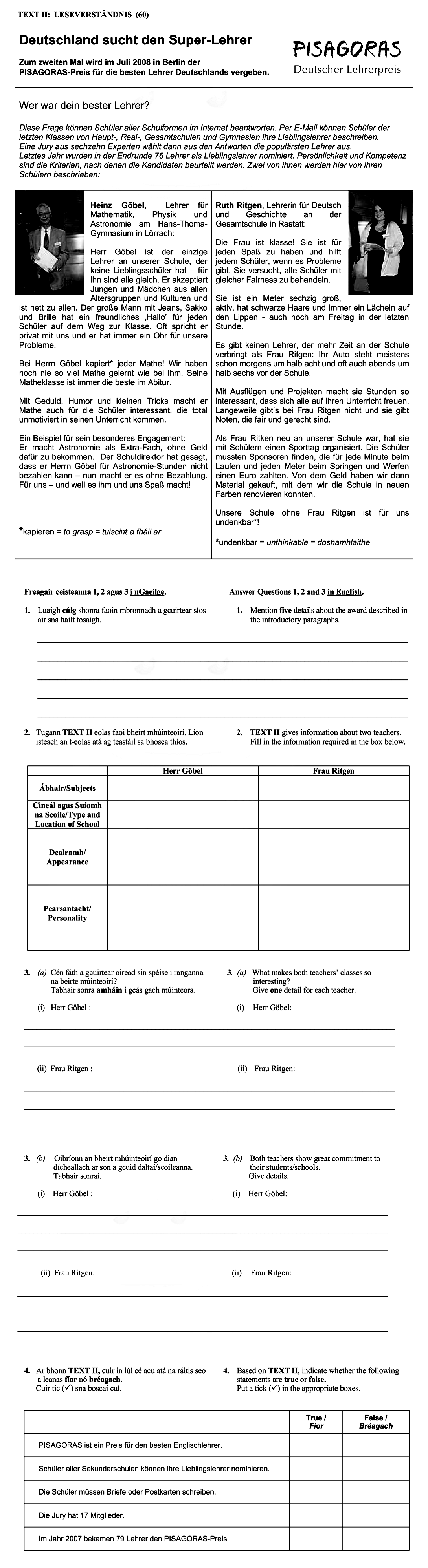 3.-(a)-What-makes-both-teachers'-classes-so-interesting?---Give-one-detail-for-each-teacher-Leaving Cert German-Question 3-2008.png