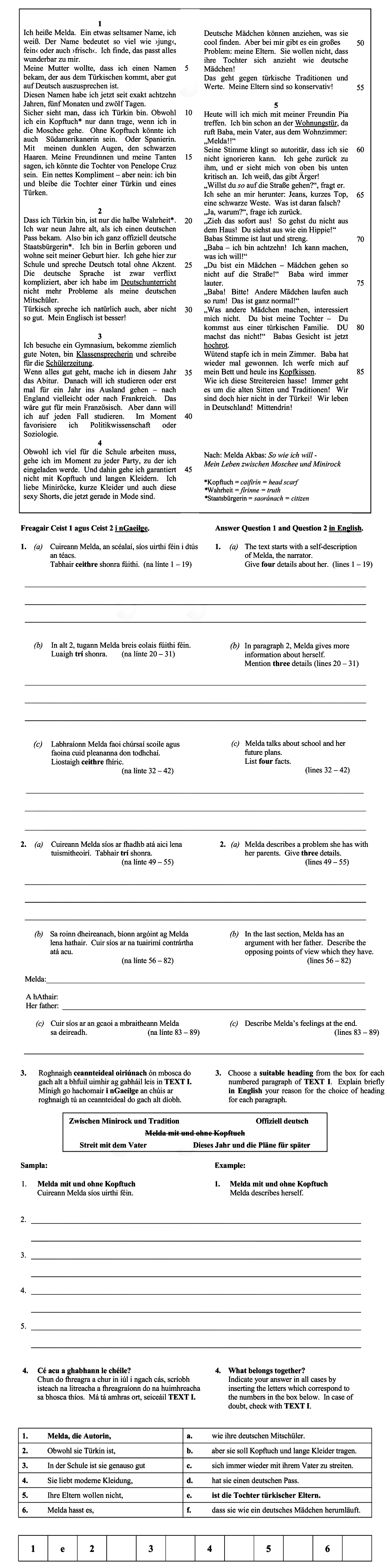 Ich-heiße-Melda-Leaving Cert German-Question 1-2011.png