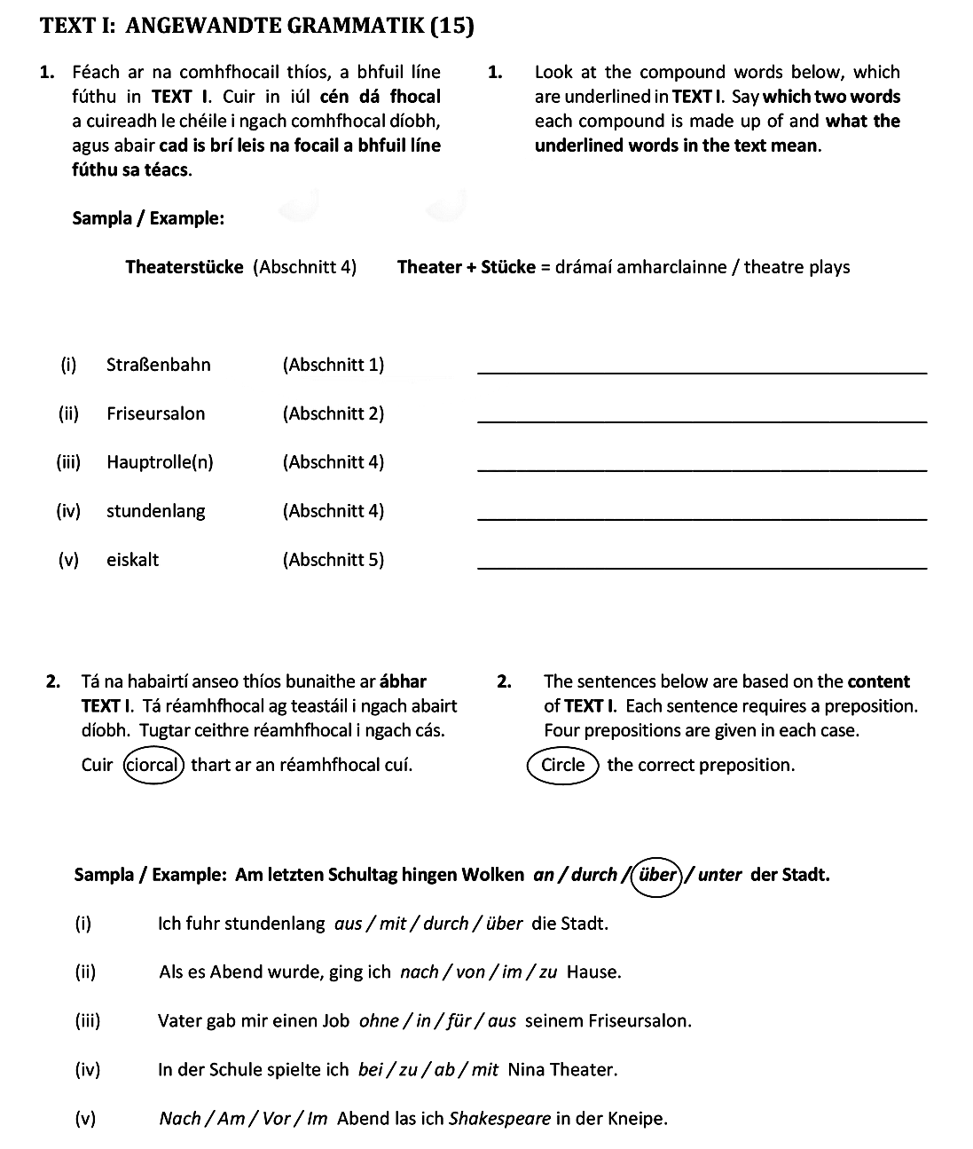 1.-Look-at-the-compound-words-below,-which-are-underlined-in-TEXT-1-Leaving Cert German-Question 1-2017.png