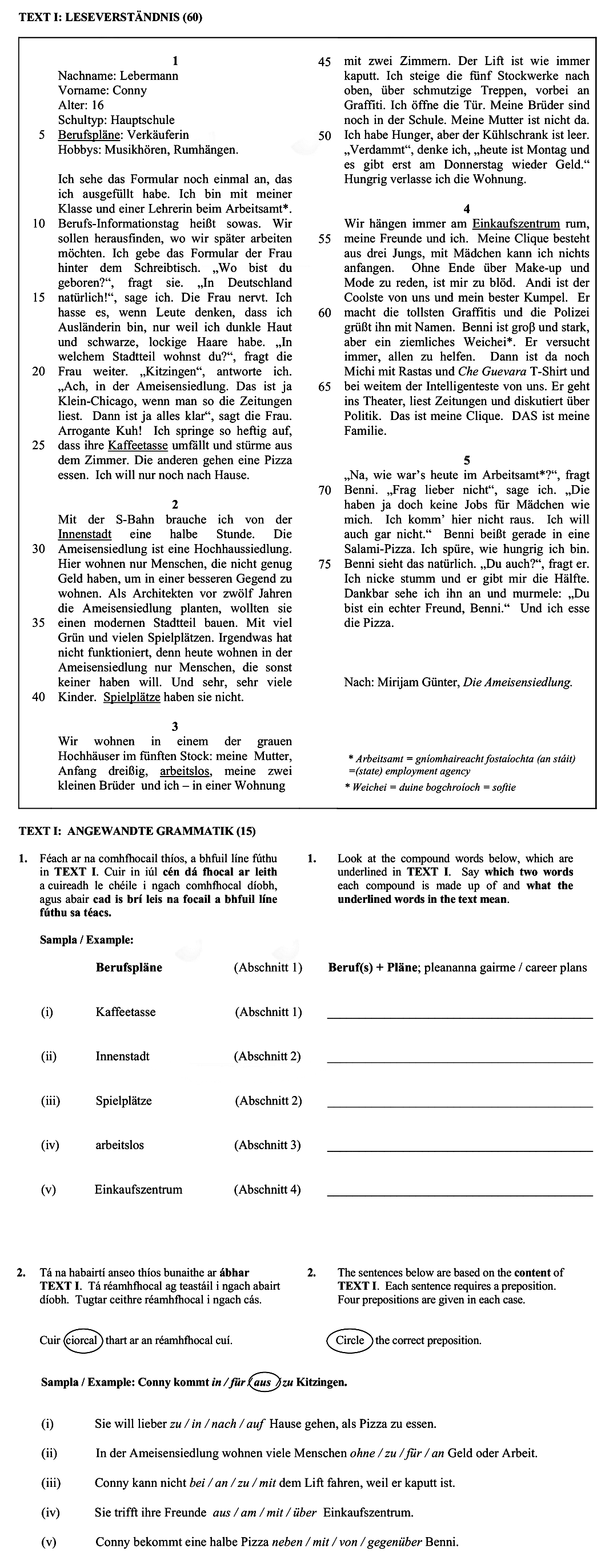 Look-at-the-compound-words-below,-which-are-found-in-TEXT-I-Leaving Cert German-Question 1-2015.png