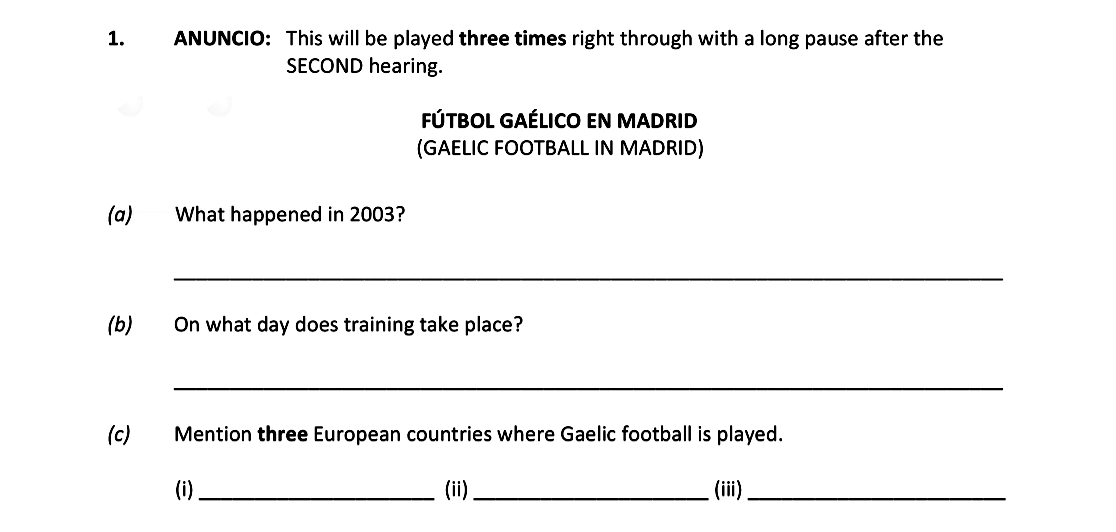 ANUNCIO:-This-will-be-played-three-times-right-through-with-a-long-pause-after-the-SECOND-hearing-Leaving Cert Spanish-Question 1-2019.png
