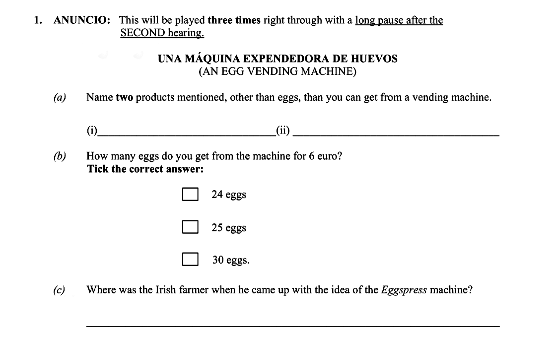 ANUNCIO:-This-will-be-played-three-times-right-through-with-a-long-pause-after-the-SECOND-hearing-Leaving Cert Spanish-Question 1-2015.png