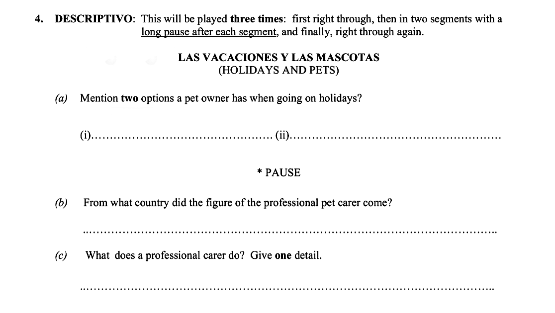 LAS-VACACIONES-Y-LAS-MASCOTAS-(HOLIDAYS-AND-PETS)--(a)-Mention-two-options-a-pet-owner-has-when-going-on-holidays?--(i)-....................................................................-Leaving Cert Spanish-Question 4-2012.png