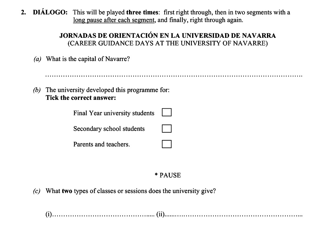 What-is-the-capital-of-Navarre?--The-university-developed-this-programme-for:-Tick-the-correct-answer:--Final-Year-university-students---Secondary-school-students---Parents-and-teachers-Leaving Cert Spanish-Question 2-2012.png