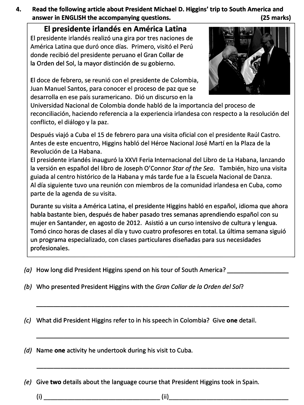 Read-the-following-article-about-President-Michael-D-Leaving Cert Spanish-Question 4-2018.png