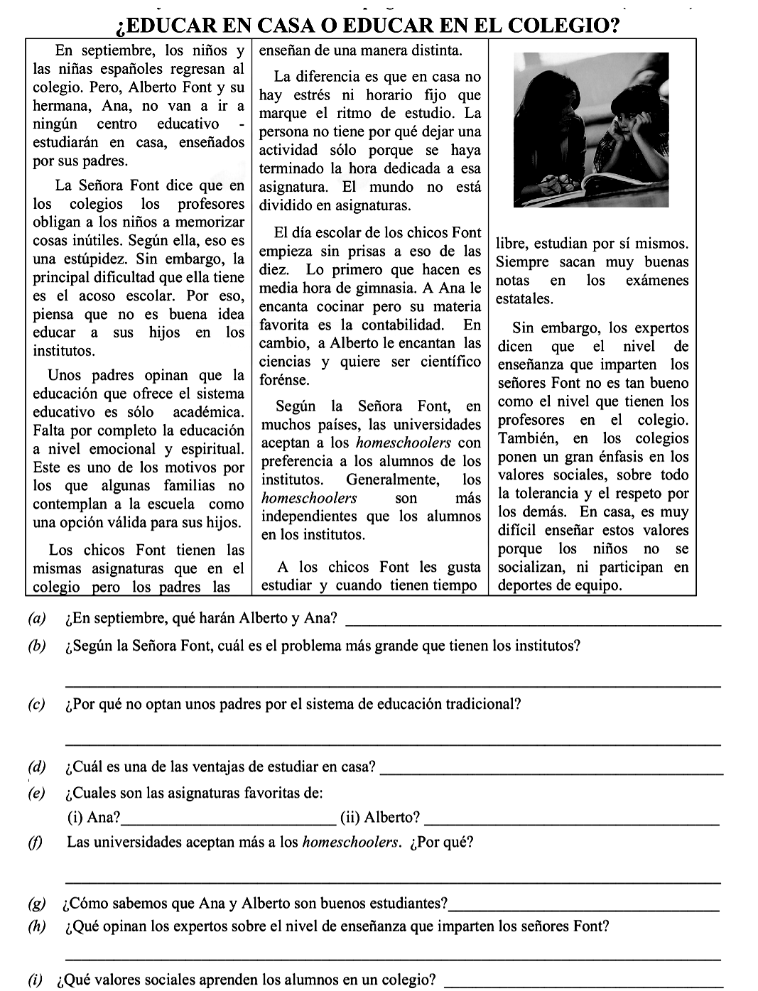 En-septiembre,-los-niños-y-las-niñas-españoles-regresan-al-colegio-Leaving Cert Spanish-Question (a)-2011.png