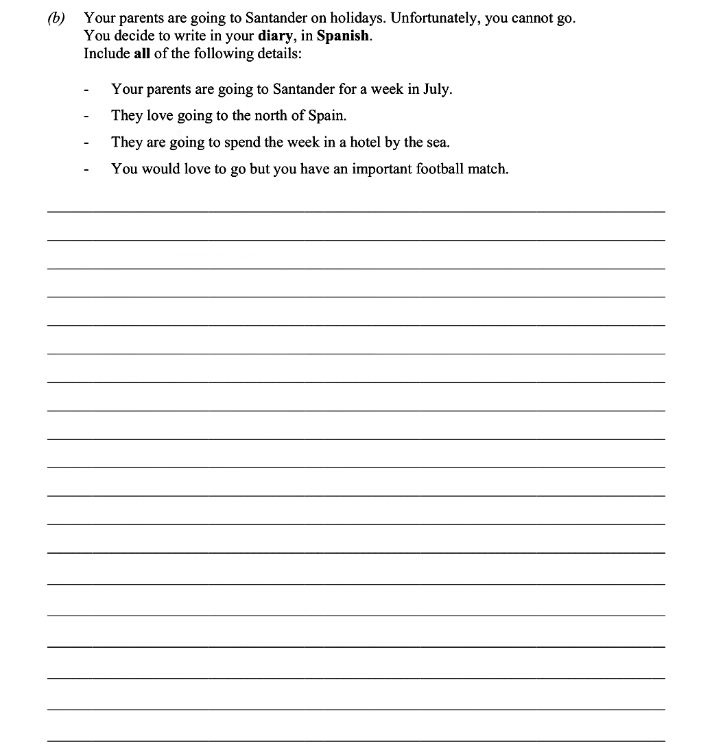 Your-parents-are-going-to-Santander-on-holidays-Leaving Cert Spanish-Question b-2013.png