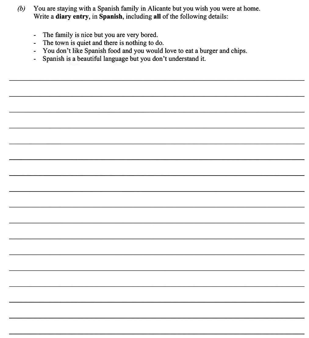 You-are-staying-with-a-Spanish-family-in-Alicante-but-you-wish-you-were-at-home-Leaving Cert Spanish-Question b-2011.png