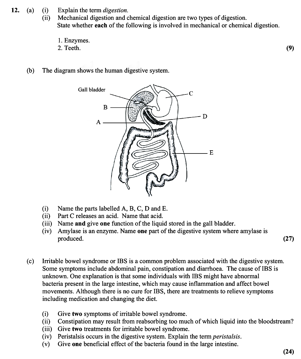 12.-(a)-(i)-Explain-the-term-digestion-Leaving Cert Biology-Question 12-2015.png