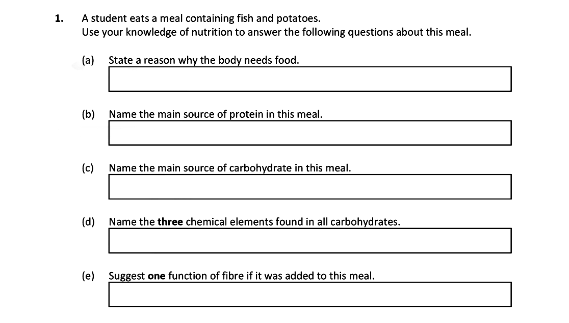 A-student-eats-a-meal-containing-fish-and-potatoes-Leaving Cert Biology-Question 1-2020.png
