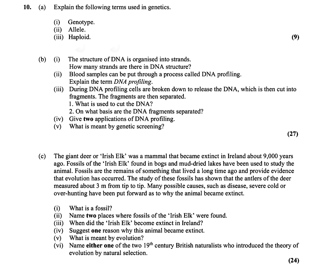 10.-(a)-Explain-the-following-terms-used-in-genetics-Leaving Cert Biology-Question 10-2016.png
