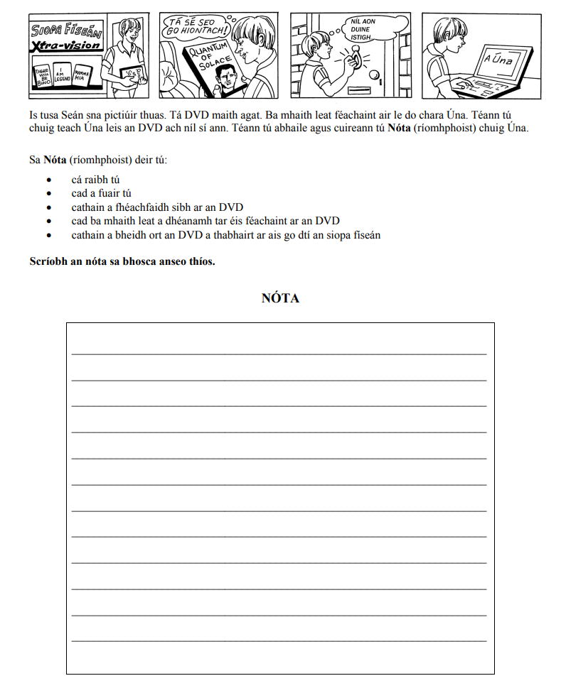 Is-tusa-Seán-sna-pictiúir-thuas-Junior Cycle Irish-Question b-2017.png