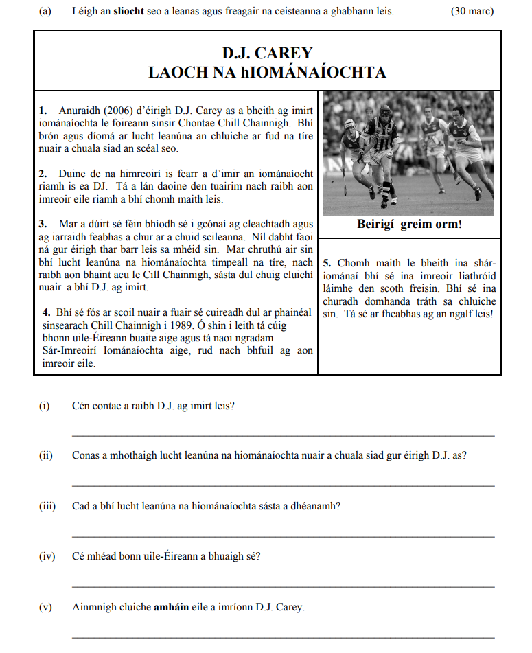 Léigh-an-sliocht-seo-a-leanas-agus-freagair-na-ceisteanna-a-ghabhann-leis-Junior Cycle Irish-Question 1(a)-2007.png
