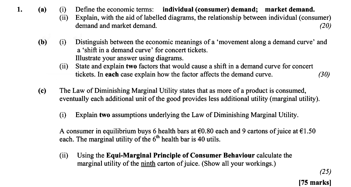 1.-Define-the-economic-terms:-individual-(consumer)-demand;-market-demand-Leaving Cert Economics-Question 1-2011.png
