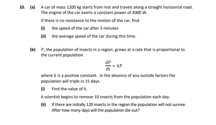 A-car-of-mass-1200-kg-starts-from-rest-and-travels-along-a-straight-horizontal-road-Leaving Cert Applied Maths-Question 10-2021.png