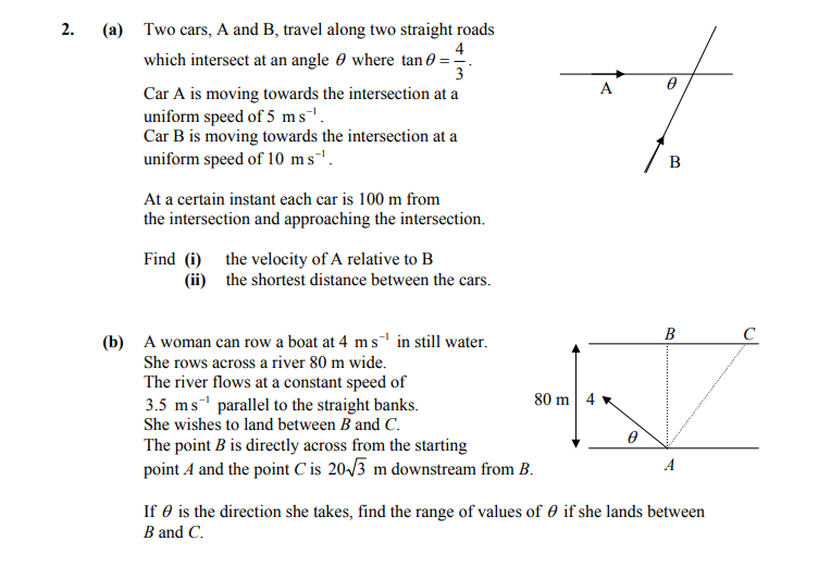 Two-cars,-A-and-B,-travel-along-two-straight-roads-which-intersect-at-an-angle-$-heta$-where-$-an-\theta-=-\frac{4}{3}$-Leaving Cert Applied Maths-Question 2-2011.png
