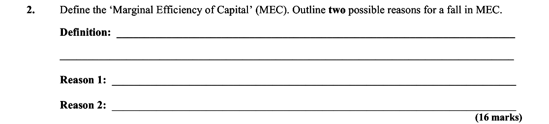 Define-the-‘Marginal-Efficiency-of-Capital’-(MEC)-Leaving Cert Economics-Question 2-2013.png