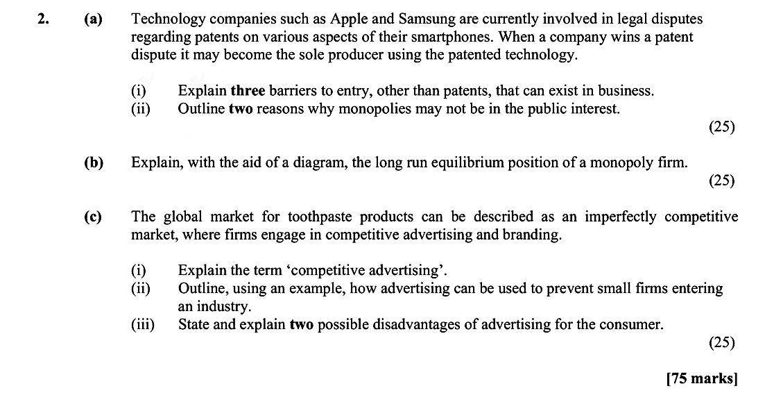Technology-companies-such-as-Apple-and-Samsung-are-currently-involved-in-legal-disputes-regarding-patents-on-various-aspects-of-their-smartphones-Leaving Cert Economics-Question 2-2013.png