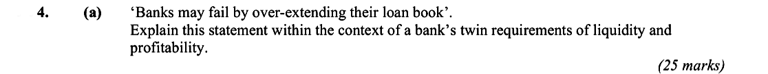'Banks-may-fail-by-over-extending-their-loan-book'-Leaving Cert Economics-Question 4 (a)-2009.png