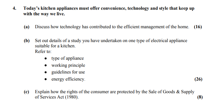 Today's-kitchen-appliances-must-offer-convenience,-technology-and-style-that-keep-up-with-the-way-we-live-Leaving Cert Home Economics-Question 4-2009.png