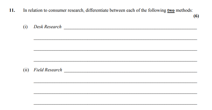 In-relation-to-consumer-research,-differentiate-between-each-of-the-following-two-methods:--(i)-Desk-Research---______________________________________________________________--______________________________________________________________--(ii)-Field-Research---______________________________________________________________--______________________________________________________________-Leaving Cert Home Economics-Question 11-2012.png