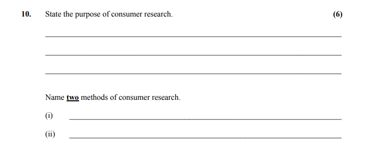 State-the-purpose-of-consumer-research-Leaving Cert Home Economics-Question 10-2008.png