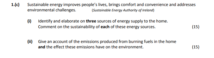 Sustainable-energy-improves-people’s-lives,-brings-comfort-and-convenience-and-addresses-environmental-challenges-Leaving Cert Home Economics-Question 1(c)-2018.png